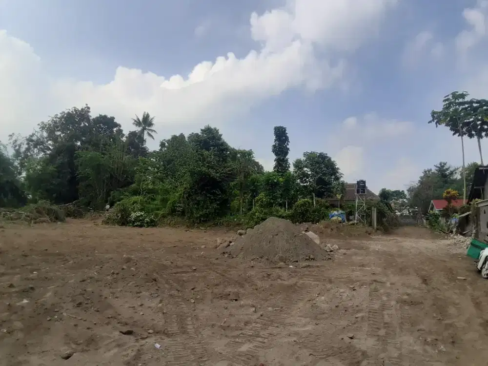 Tanah Sleman Siap Bangun 1 Jtan/m2 Free Pajak dan Balik Nama