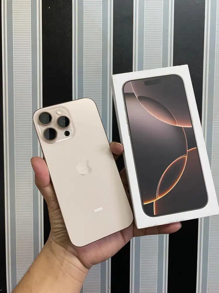 iphone 16 promax 256gb ibox desert gold istimewa
