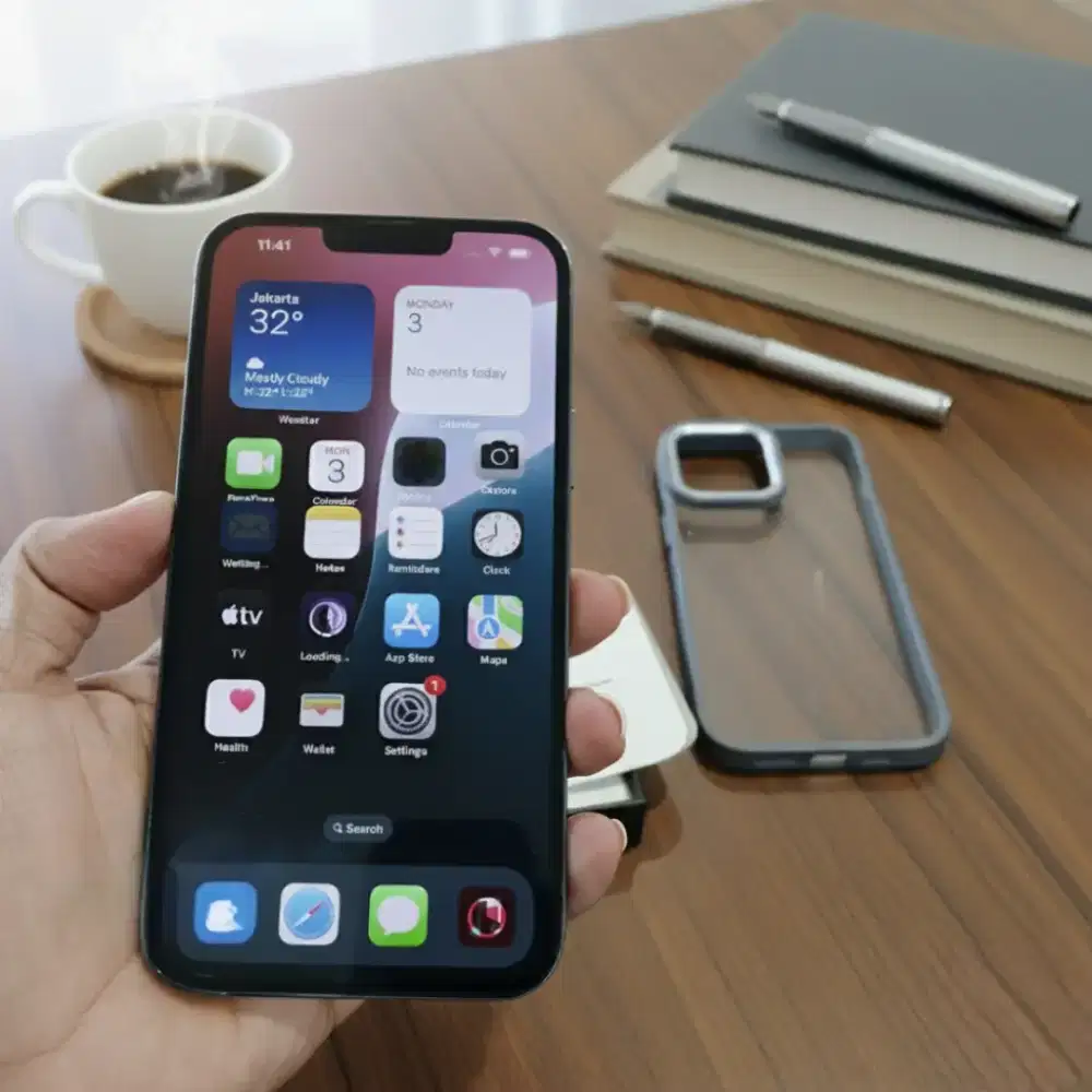Iphone 13 pro max 128GB Dual pemakaian pribadi
