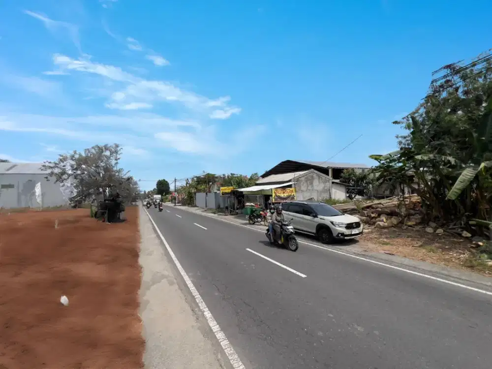 Timur Jalan Magelang Jogja, Tanah Pinggir Jalan Pandowoharjo