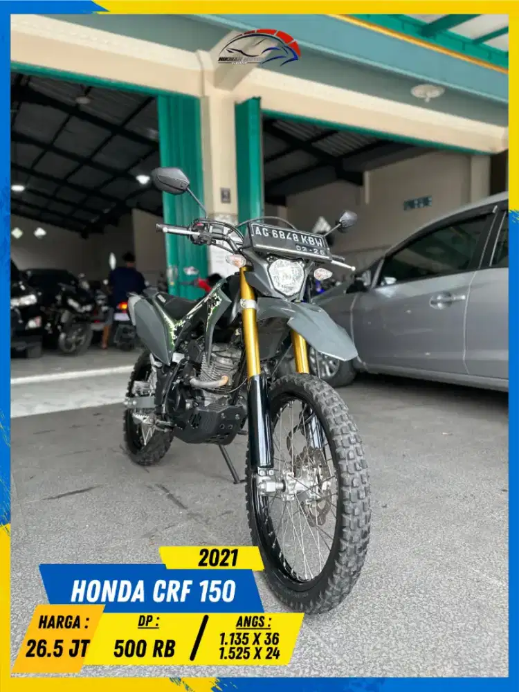 HONDA CRF 150 2021 PLAT AG MURMER BOLOH HIKMAH MOTOR KEPUH MALANG