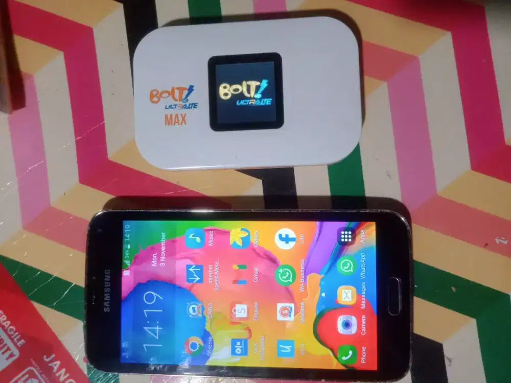 SAMSUNG S5 4G 2/16 MINUS BACA DULU