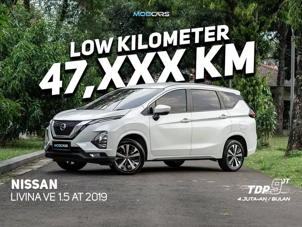 FREE BBM FULL TANK LIVINA VE 1.5 AT MATIC 2019 PUTIH