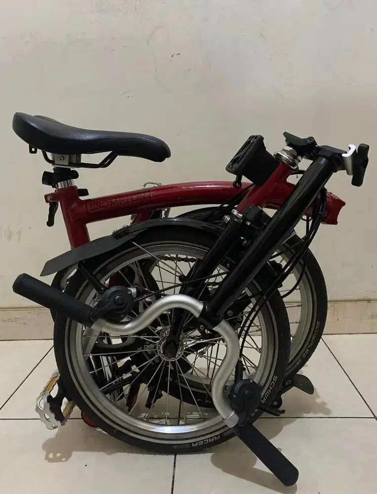 Brompton M6L Red Black