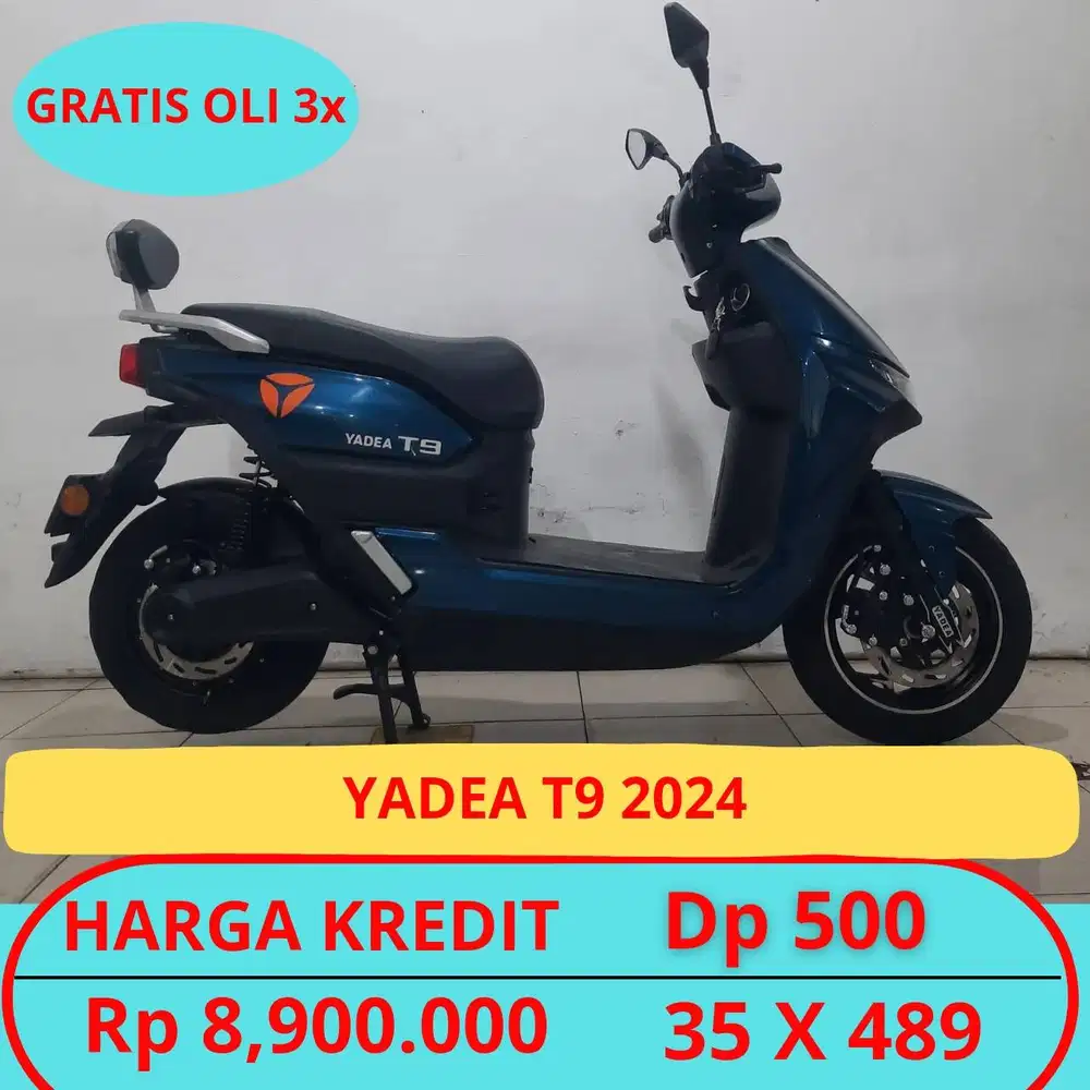 Yadea T9 2024 Dp Murah Hanya 500Ribu