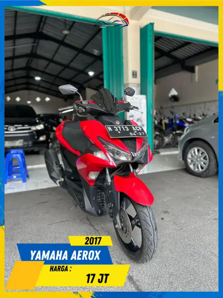 YAMAHA AEROX 2017 READY GASS BOLOH HIKMAH MOTOR KEPUH MALANG
