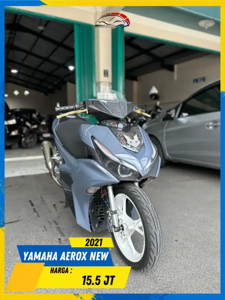 YAMAHA AEROX 2021 PLAT B MONGGO GASS LURR HIKMAH MOTOR KEPUH MALANG