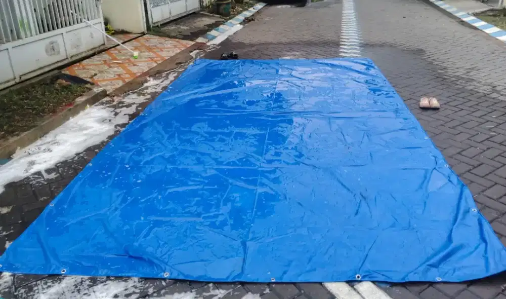 Terpal grade A belum pernah di pakai