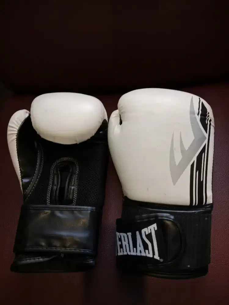 Sarung dan samsak tangan boxing