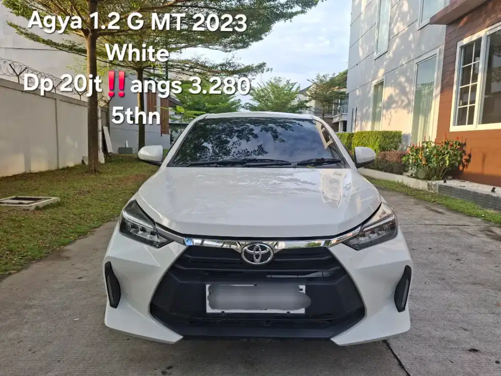 DP 20jt‼️ Agya 1.2 G MT 2023 White Ayla R MT 2023 Brio RS MT 2022