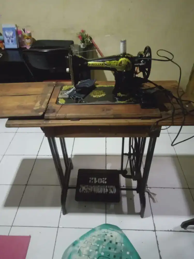 Mesin jahit fullset dinamo