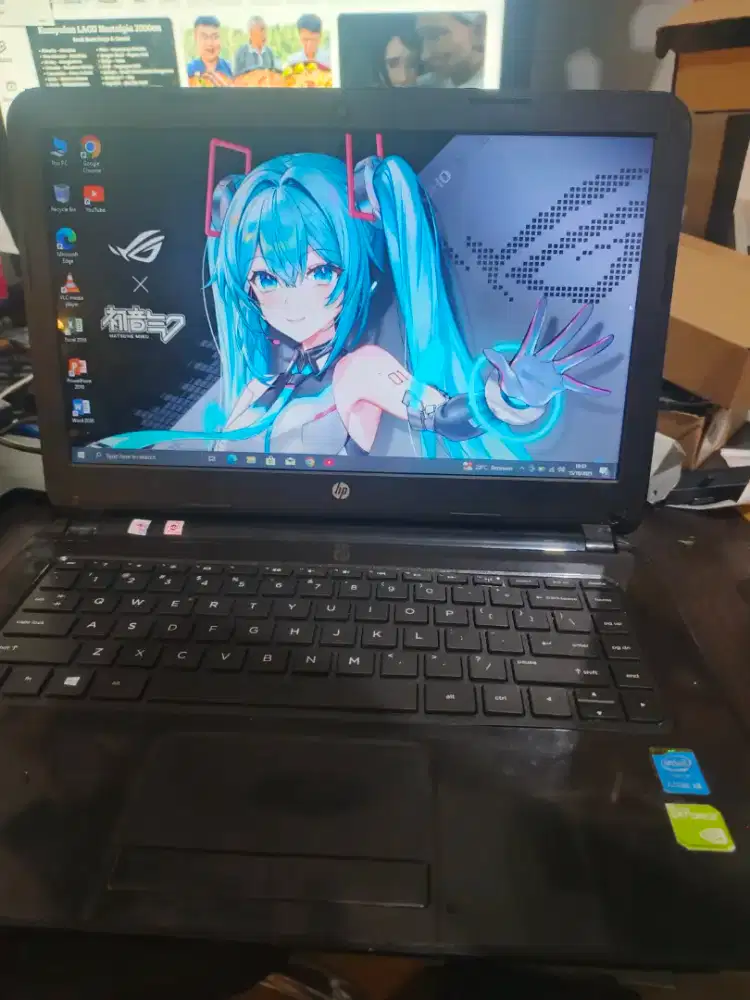 laptop hp 14 slim core i3 vga nvidia 2gb nominu