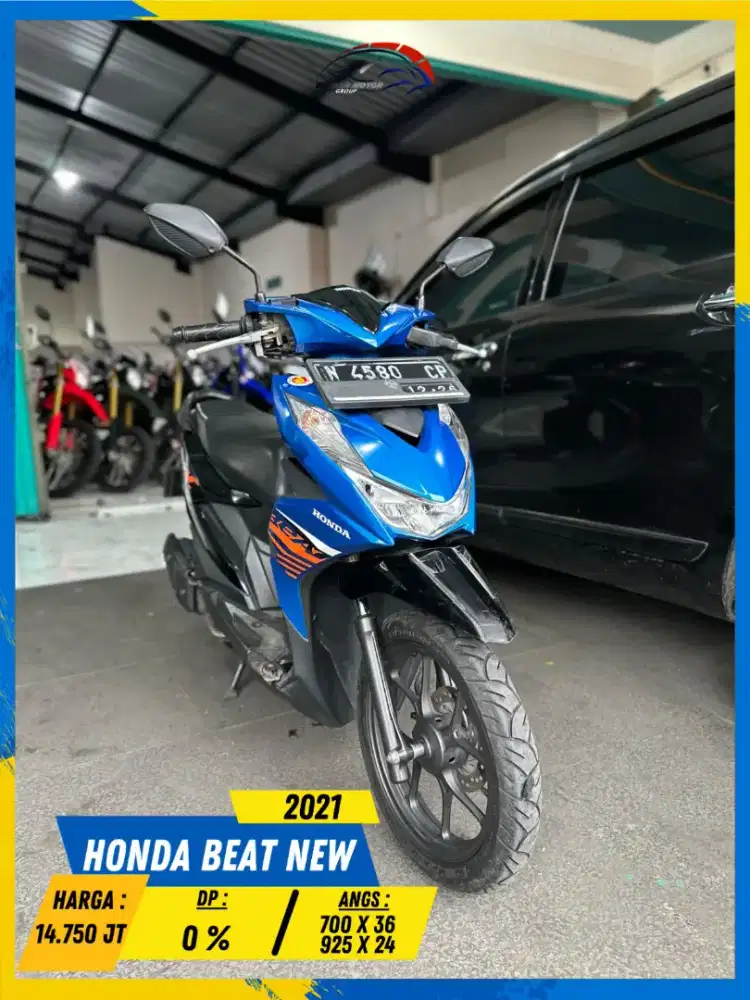HONDA BEAT NEW 2021 MONGGO READY LURR HIKMAH MOTOR KEPUH MALANG