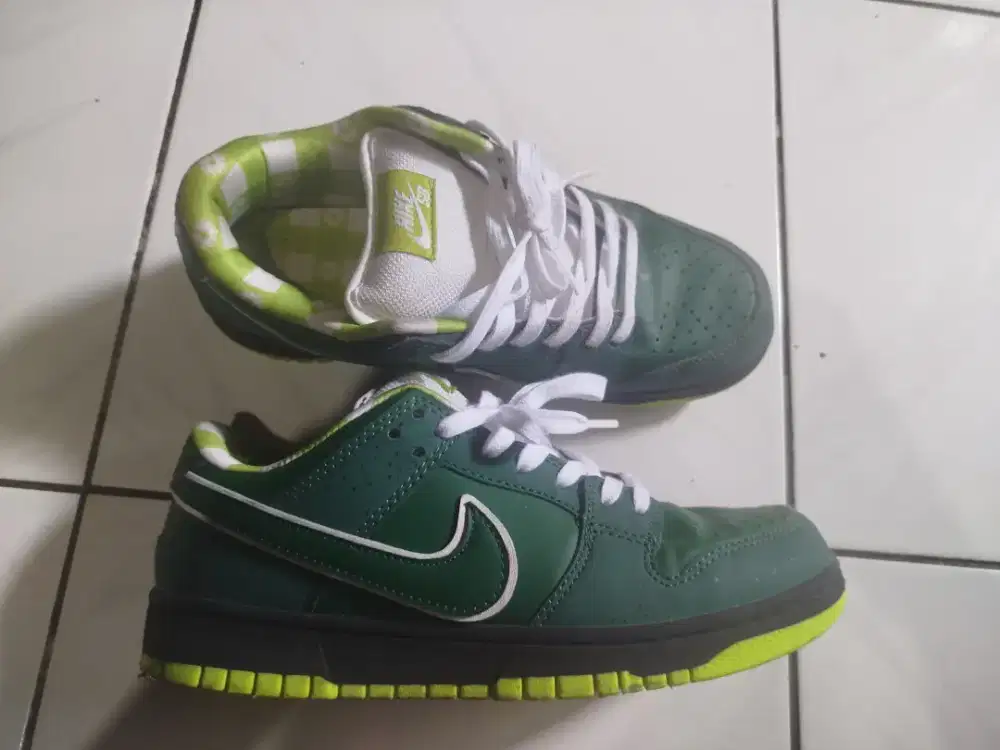 Nike sb green lobster size 40 baru dicoba 1 x pake aja