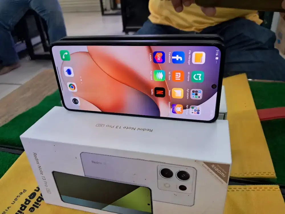 Redmi  Note13 pro 5G 8/256 gb mulus no minus lengkap