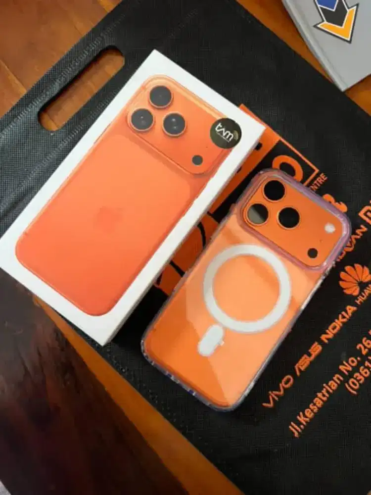 READY IPHONE 17 PRO MAX 256GB ORANGE