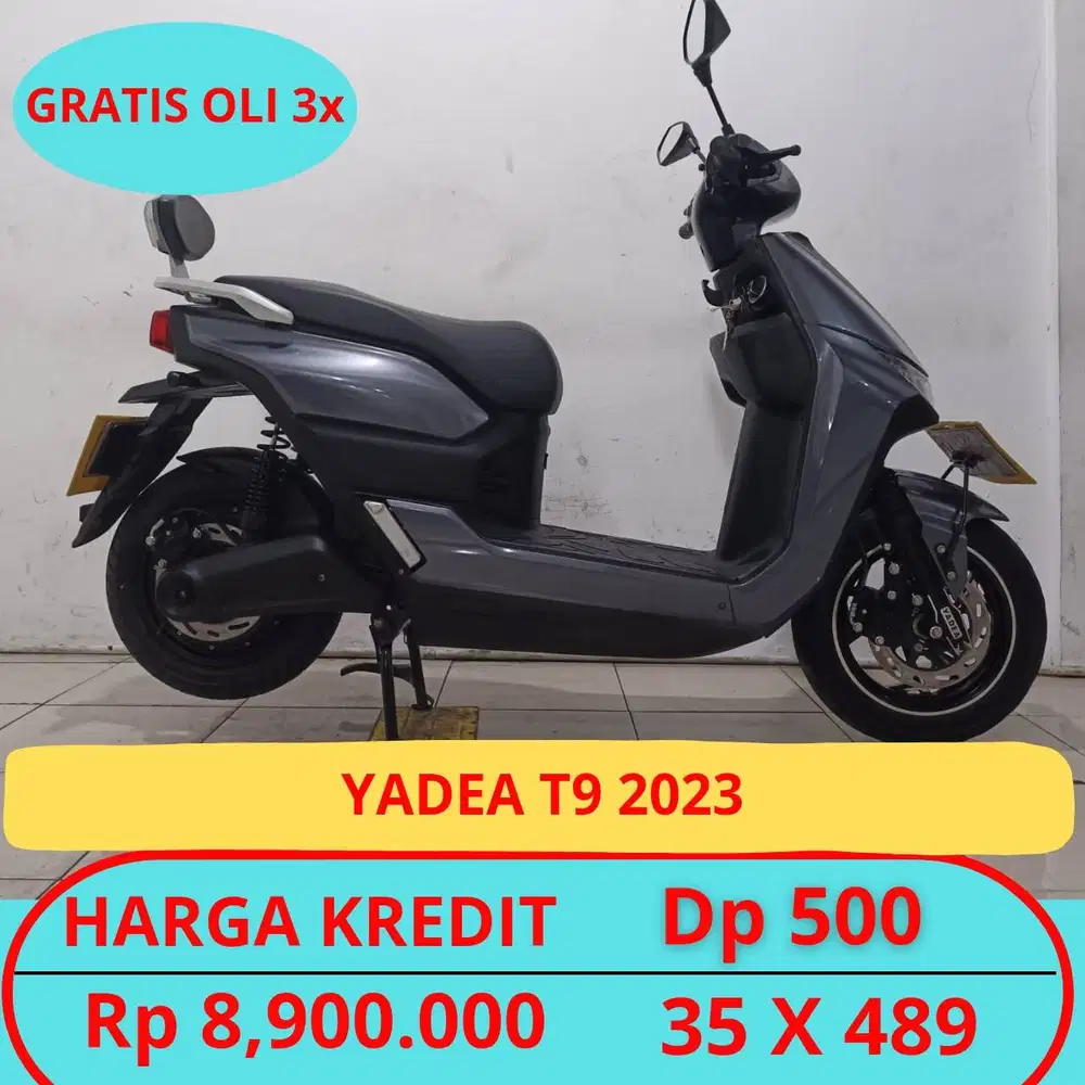 Yadea T9 2023 Dp Murah Hanya 500Ribu