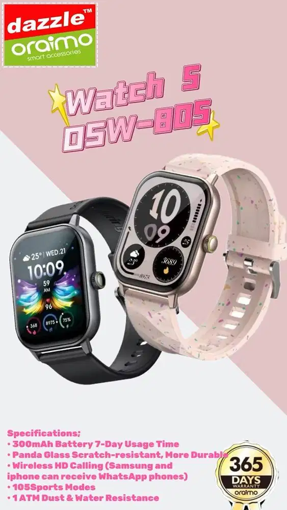 Smartwatch Oraimo Watch 5 OSW-805