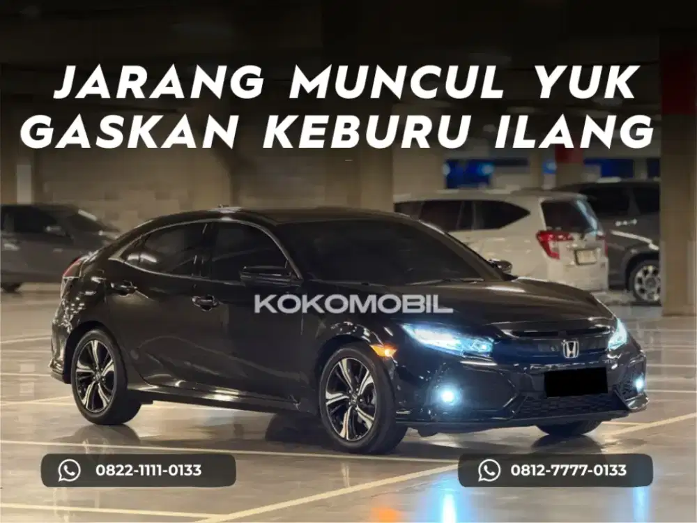 [KM 53RB] HONDA CIVIC HATCHBACK 2018