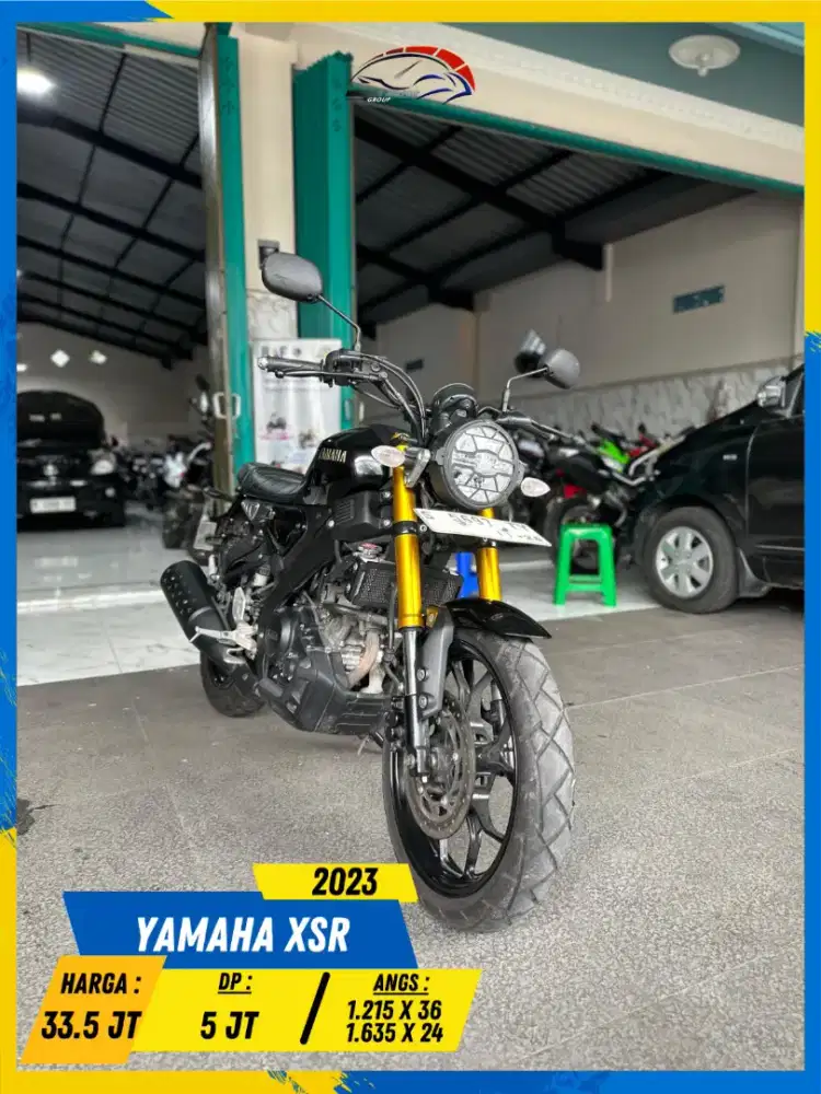 YAMAHA XSR 2023 PLAT S MURAH MERIAH MASZEHH HIKMAH MOTOR KEPUH MALANG