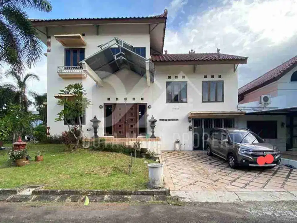 Dijual Rumah Luas Hook Hadap Utara Timur Asri Nyaman Dalam Cluster di Alam Sutera