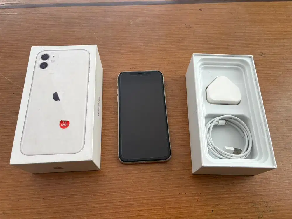 Iphone 11 Second Inter (Beacukai) White 128GB