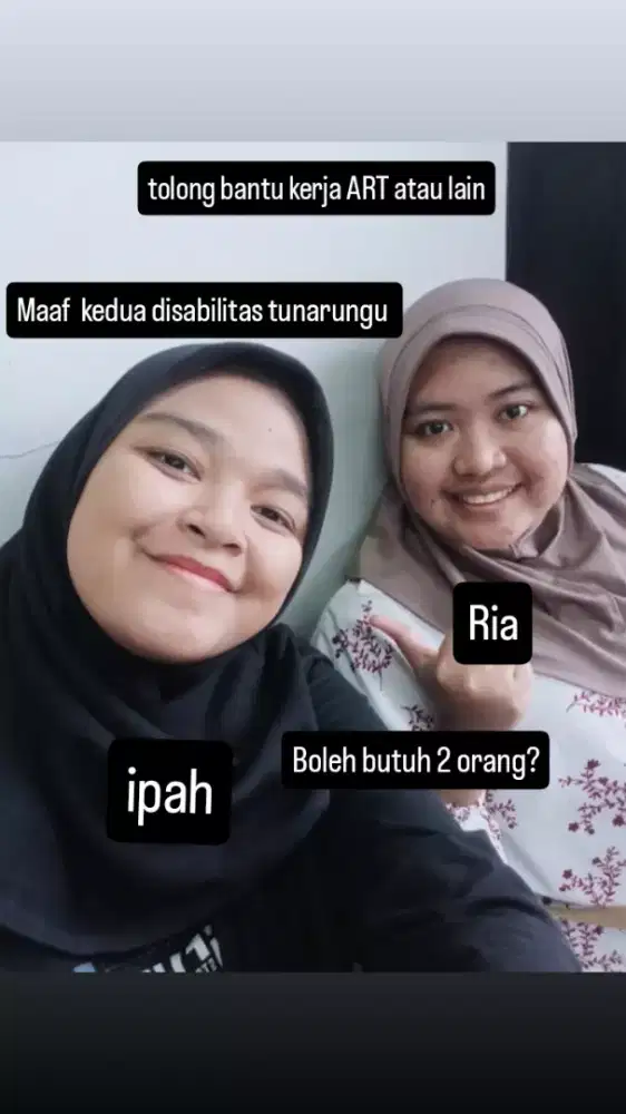 Tolong bantu kerja ART