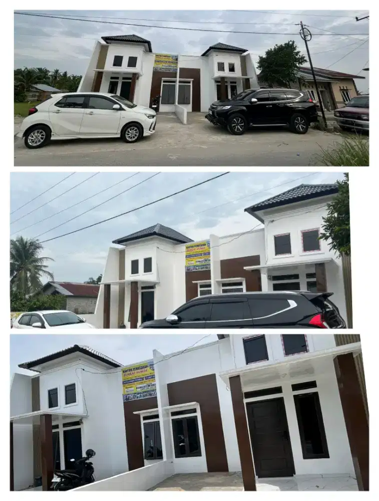 Rumah Mewah Modren Kekinian Strategis Kota Stabat Cuma 200jutaan