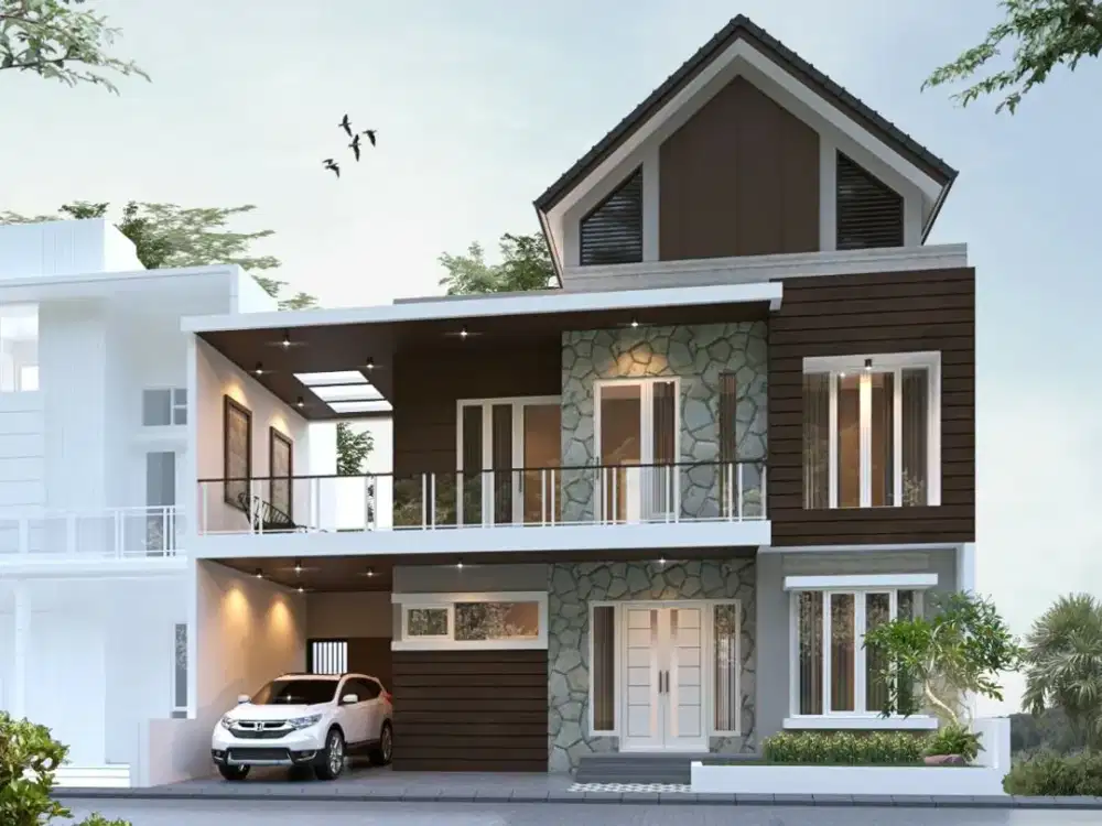 Villa mewah harga dibawah pasaran// atas wisata BNS