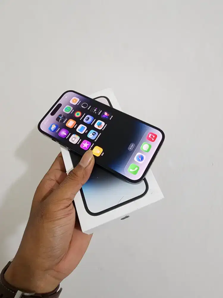 Iphone 14 pro 128gb ibok hb 91% fullset oginal no minus