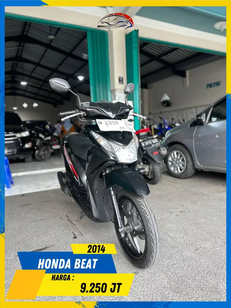 HONDA BEAT 2014 MURAH MERIAH MASZEHH HIKMAH MOTOR KEPUH