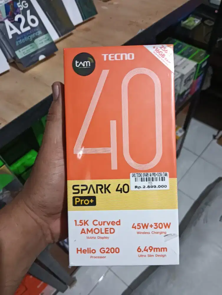 TECNO SPARK 40 PRO PLUS 8/256 | ATLANTIS DAHSYAT