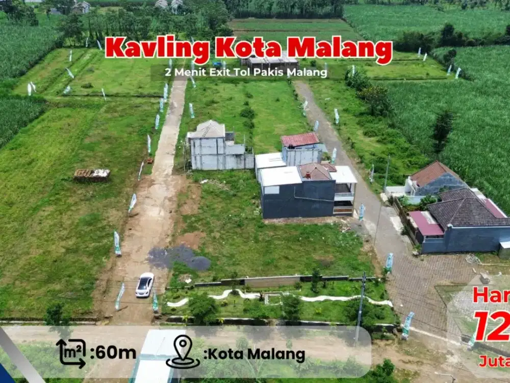 Investasi Cerdas di Pakis – Kavling Graha Aruna Legal & Prospektif