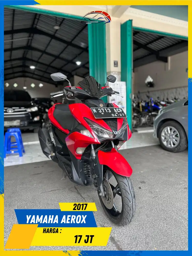 YAMAHA AEROX 2017 MONGGO GAS POLL HIKMAH MOTOR KEPUH