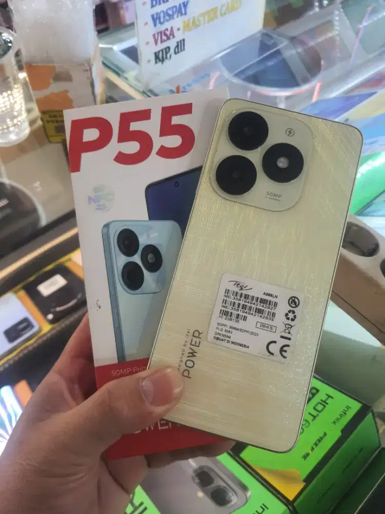 Itel P55 NFC Ram 8/256Gb Seken fullset ori