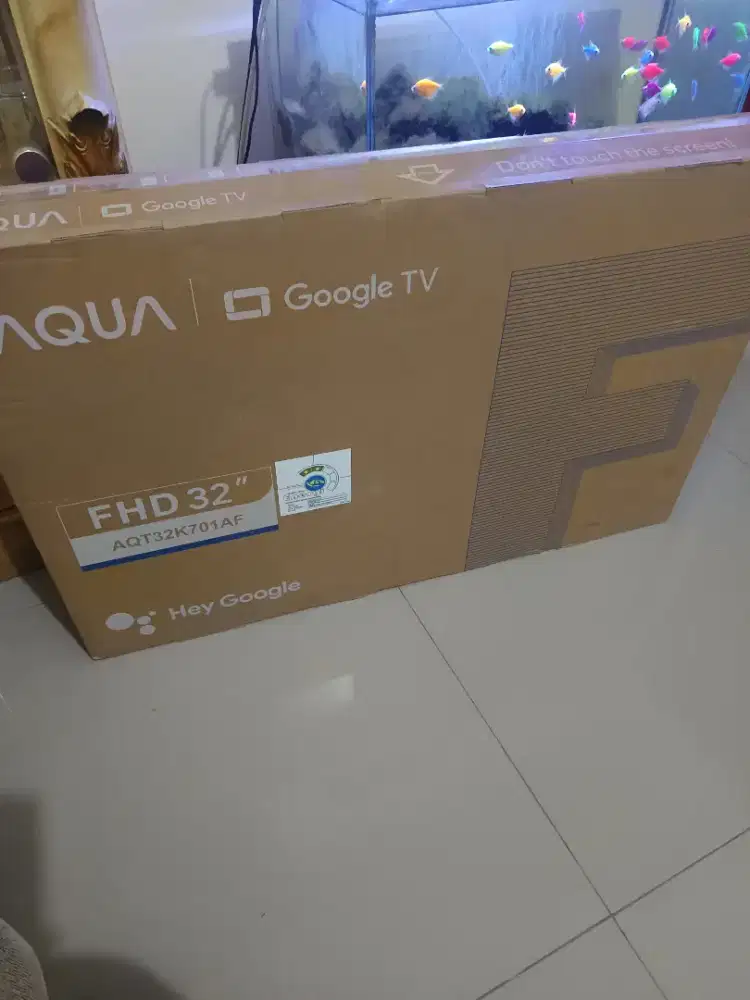 Led android google TV 32 Inc baru