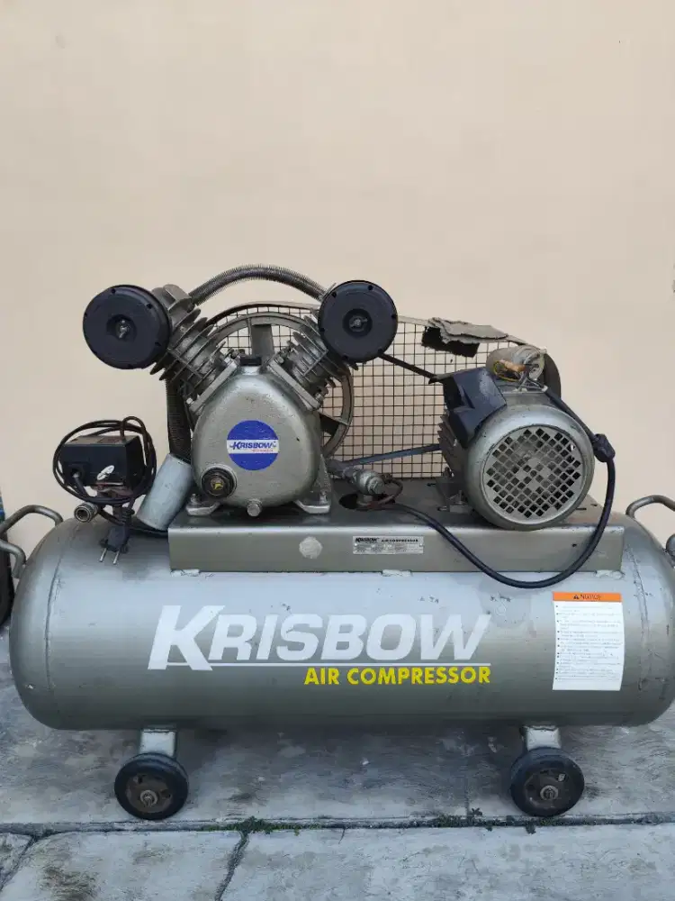 Jual kompresor angin merk Krisbow 1Hp 70L