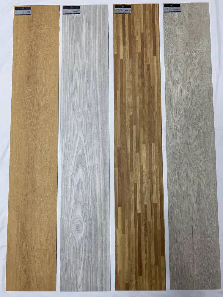 Vinyl wood plank 2mm bisa pasang di dinding,tangga,lantai