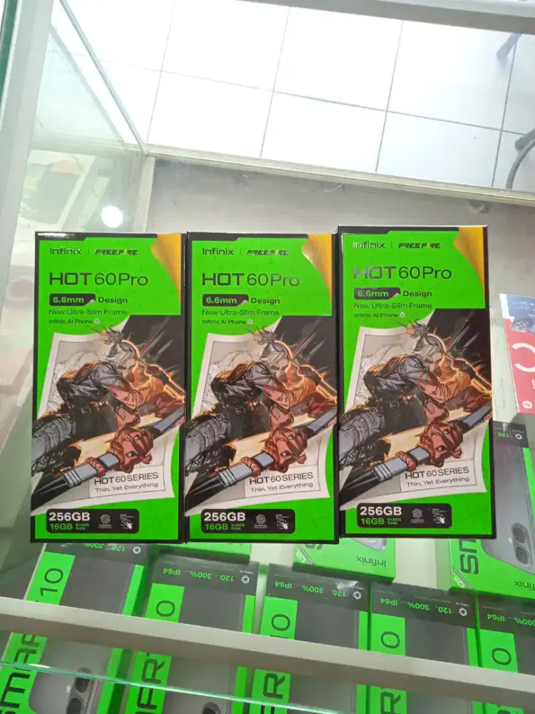 Redy infinix Hot 60 pro 8/256 NEW Garansi resmi 1thn