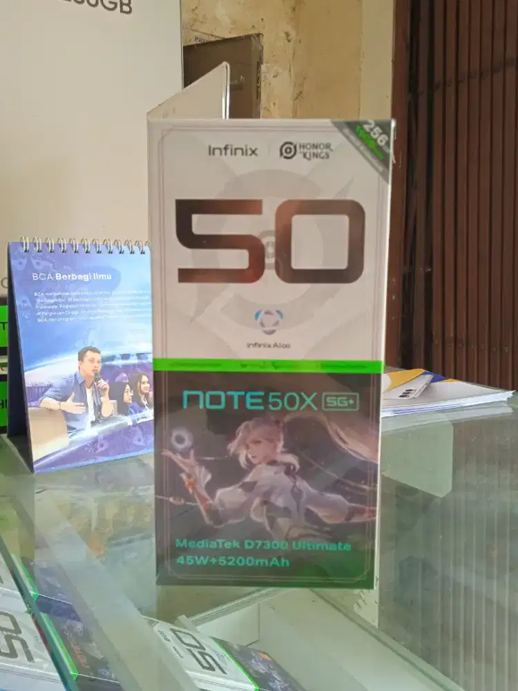 Redy infinix note 50x 5G 8/256 NEW Garansi resmi 1thn
