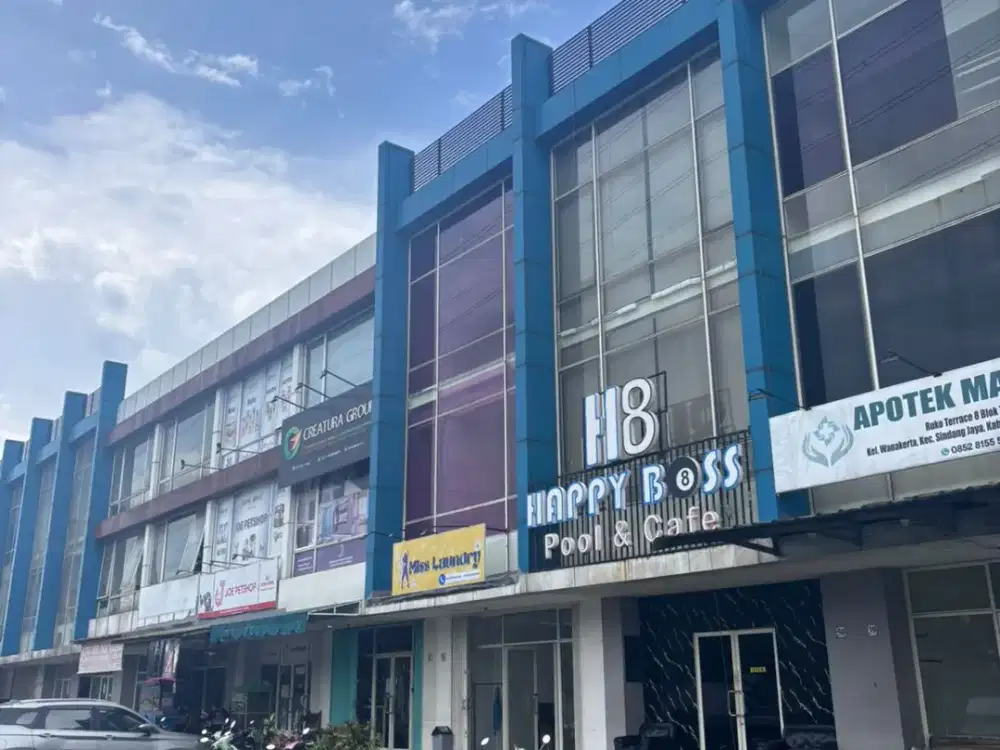 DISEWA RUKO SUVARNA SUTERA TERRACE 8 MURAH