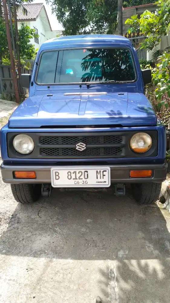 Jual Suzuki Katana GX 1.0 manual 2002biru tangan pertama mulus terawat