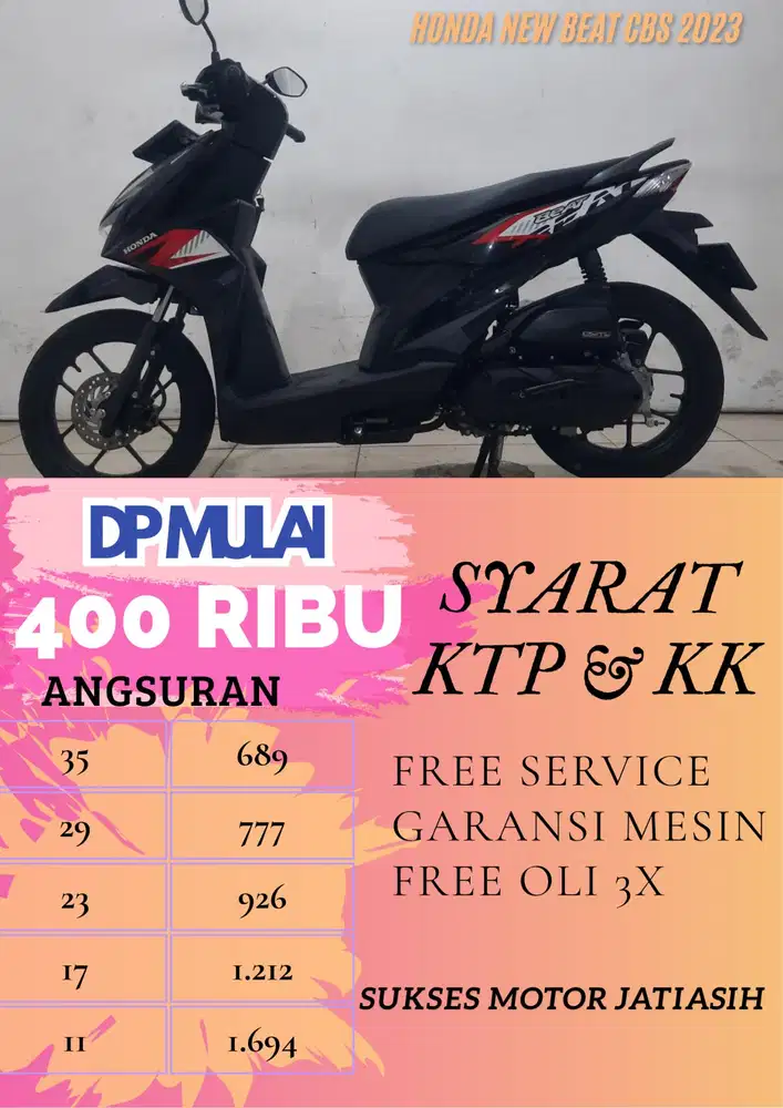 HONDA NEW BEAT CBS 2023