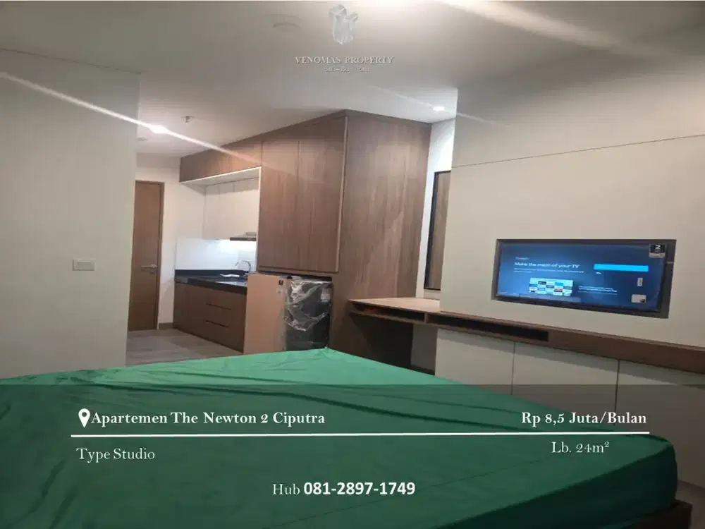 Disewakan Apartement The Newton 2 Ciputra World Type Studio Furnished