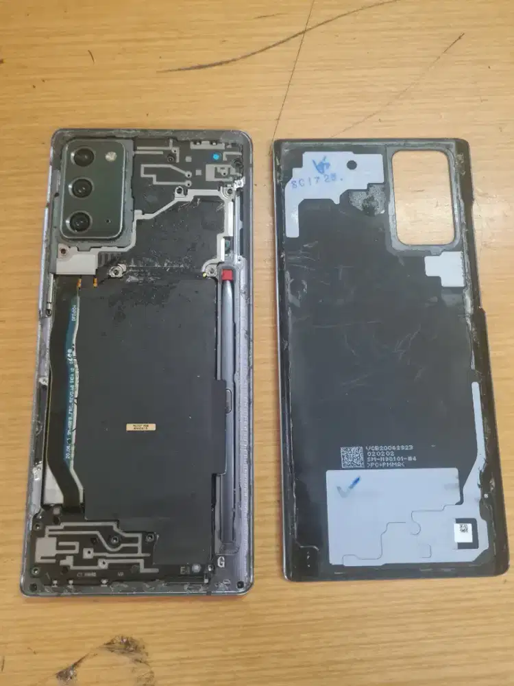 Samsung note 20 mati