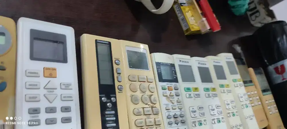 Remote ac berbagai merek daikin lg panasonic