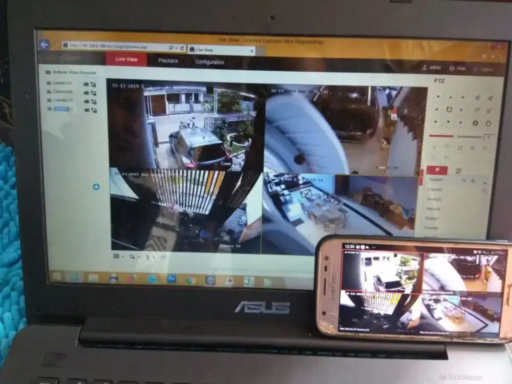 Paketan 2jtan hikvision 2 camera 2mp free pasang