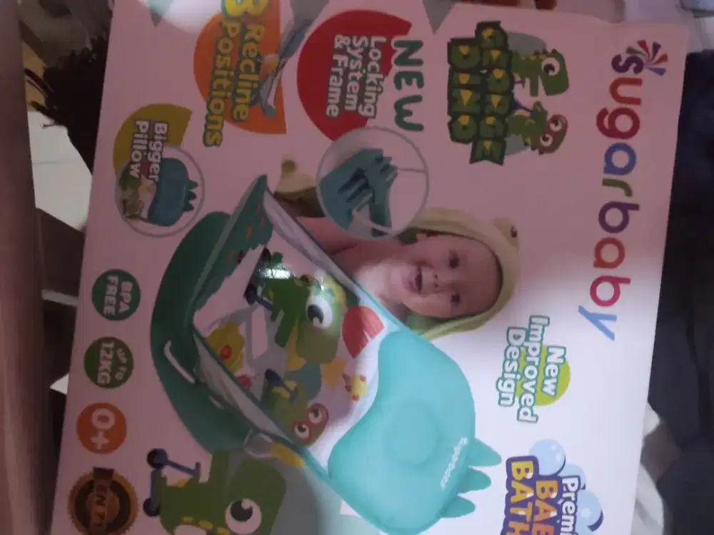 Dijual baby bath sugar baby masih baru belum dibuka