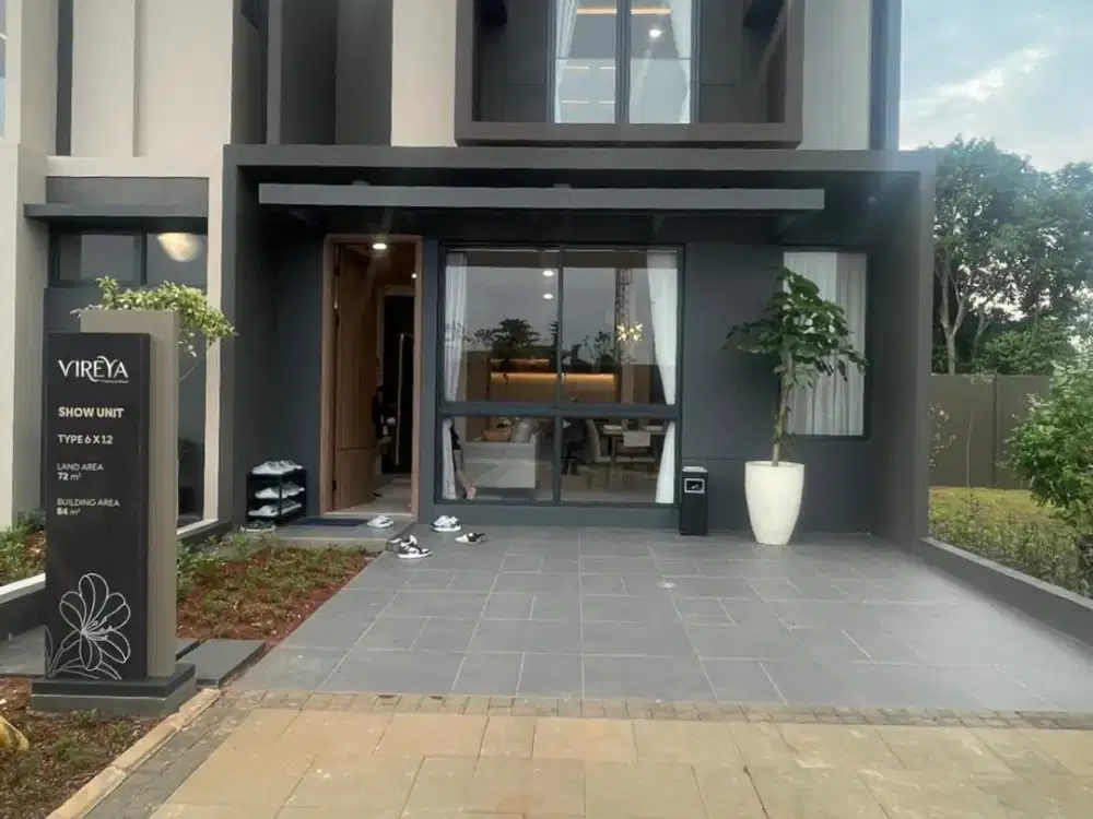 Free Canopy, Smart Door Lock & CCTV! Perdana! Cluster Lynelle BSD City — Diskon Hingga 13%