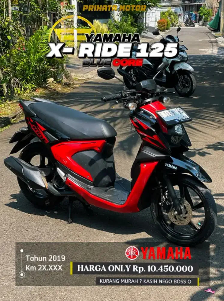YAMAHA X-RIDE 125 BLUE CORE 2019
